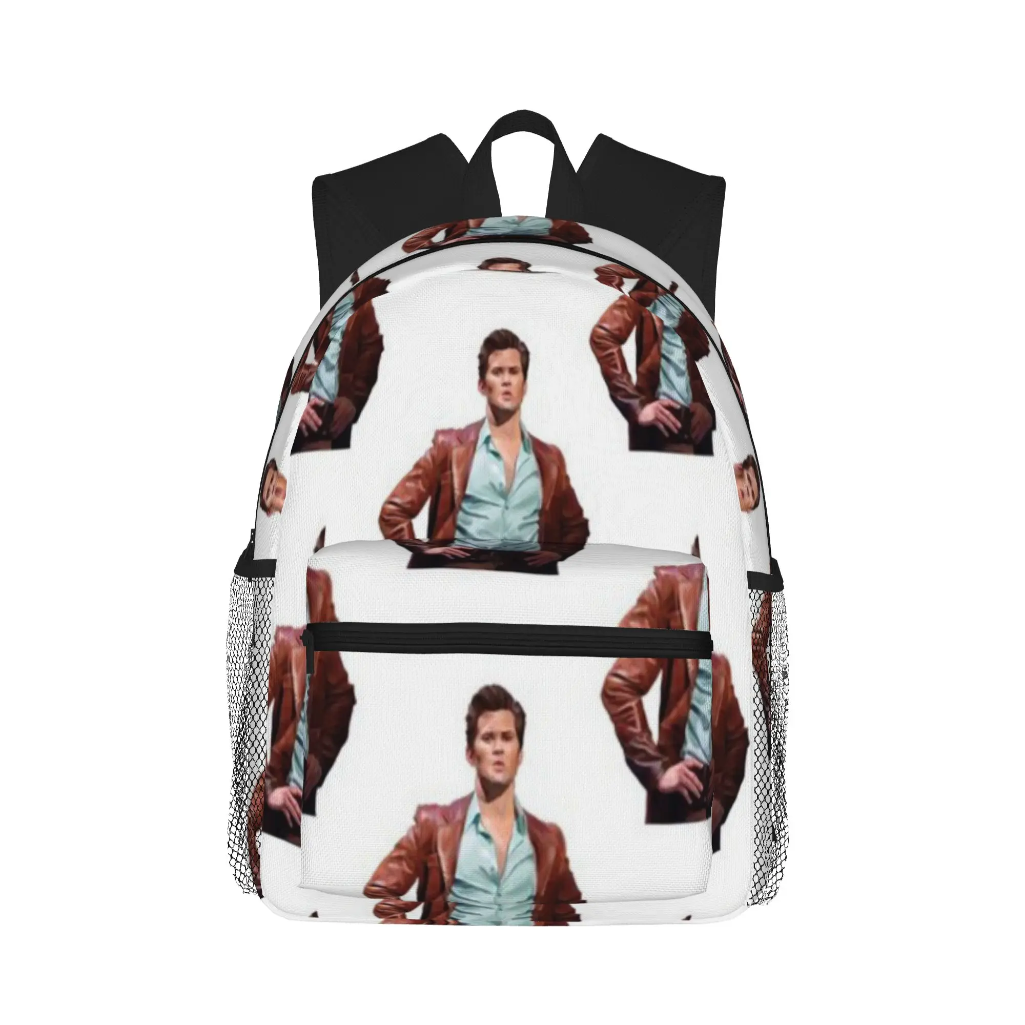 

Whizzer Brown from falsettos artwork singing the games I play Casual Backpack for Students and Adults Men's backpack