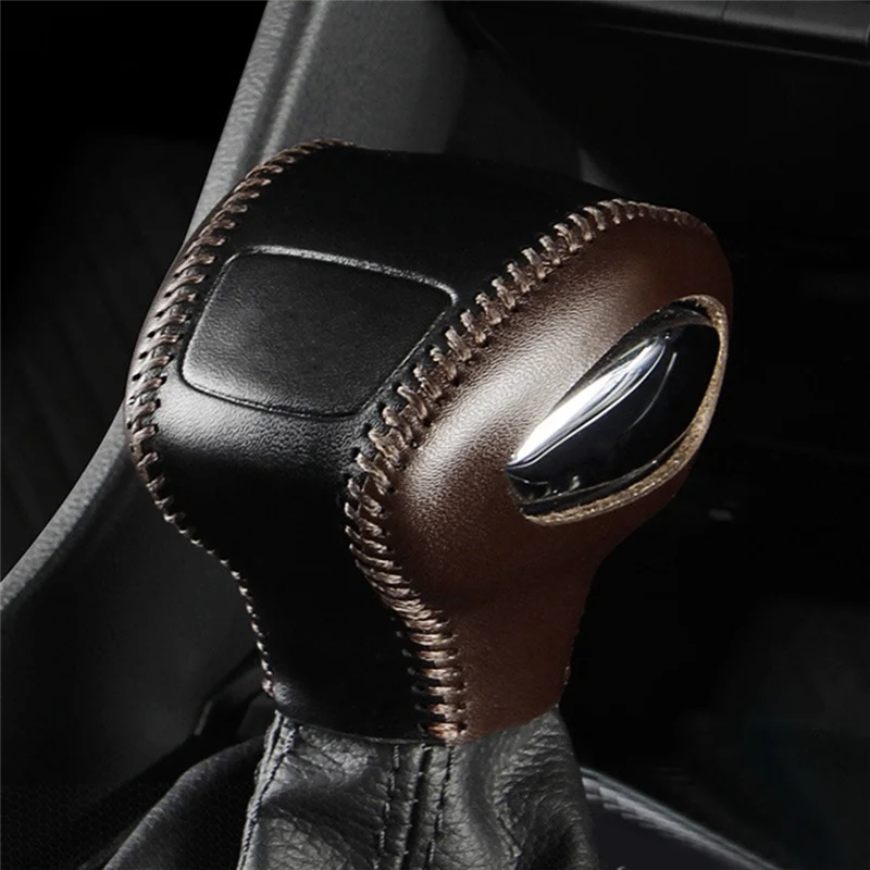 1 Piece Gear Cover Handbrake Cover Car Accessories Replacement Parts Accessories For Kodiak GT Kodiak Keluoq Black-Brown Line