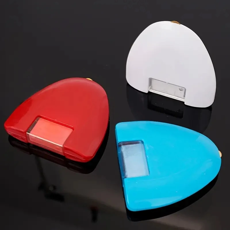 Heart-Shaped Fabric Chalk Marker Tailor's Tracing Wheel with Positioning Chalk Box for Garment Cutting And Sewing Patterns