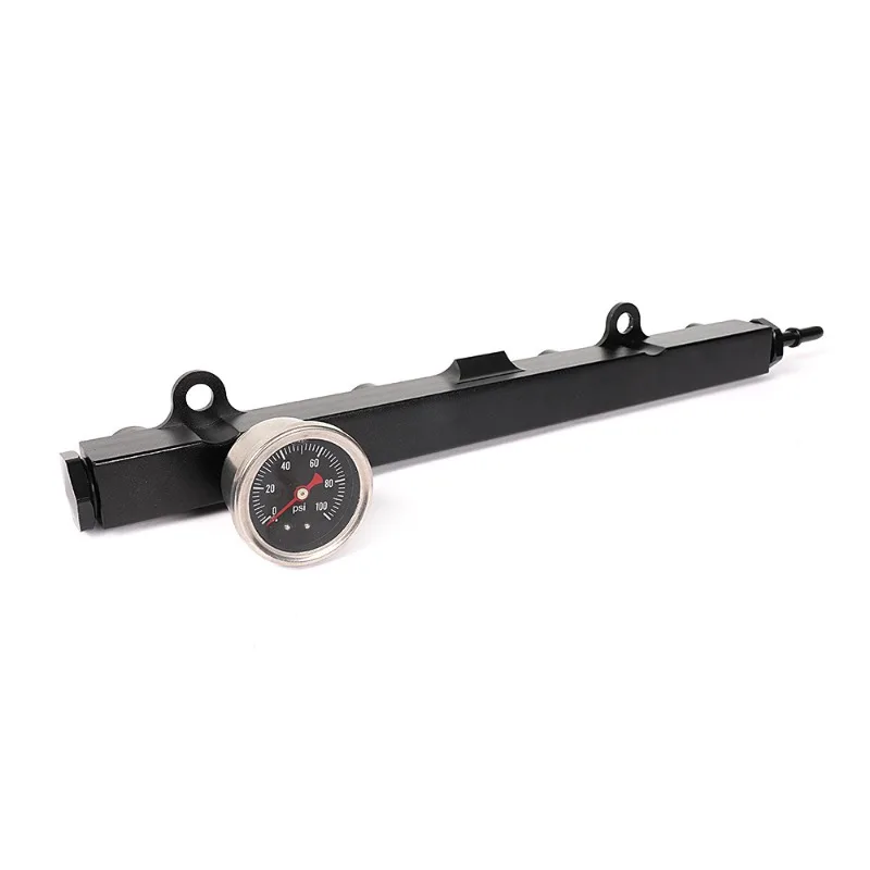 Car modification parts K series fuel rail with oil gauge for Civic Acura K20 K24 high flow oil rail
