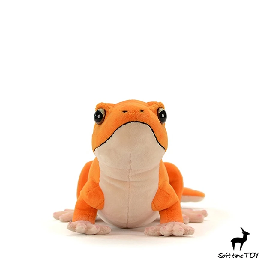 Fat Tail Gecko Plush Animal House Lizard Plushie African Geckos Stuffed Toy Lifelike Animals Simulation Doll Collectors