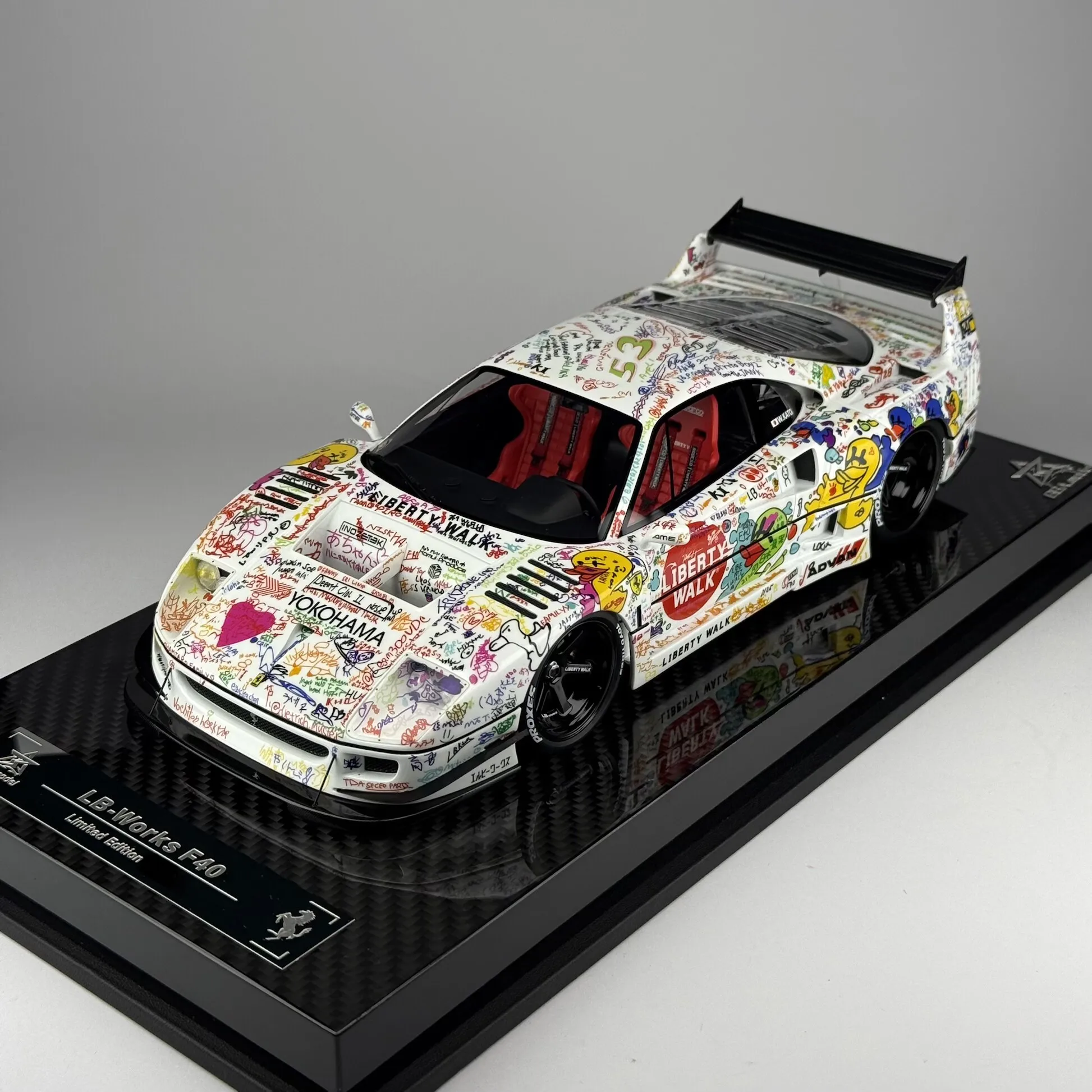 BBA 1:18 Scale Ferrari F40 Limited Edition Resin Car Model