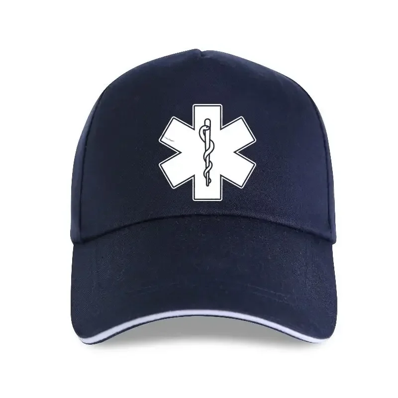 EMS EMT Star Of Life First Responders Emergency Medical Services Mens Baseball cap Vintage