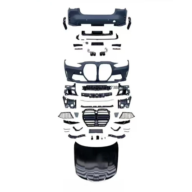 

For 21-23y BM 4 Series G26 Upgrade to M4 Style Body Kit Front Rear Bumper Side Skirt Bodykit