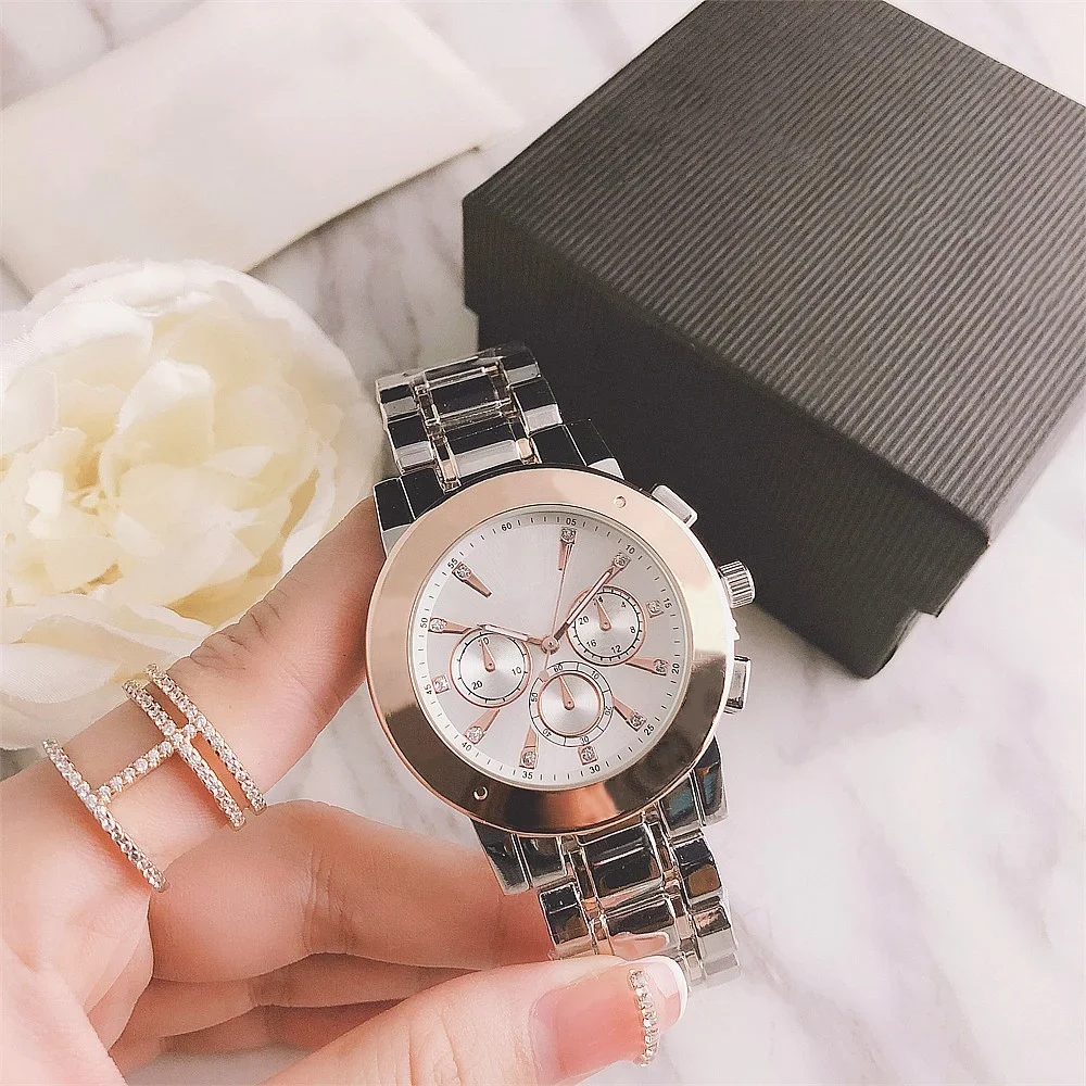 Reloj fashion marca quartz mujer