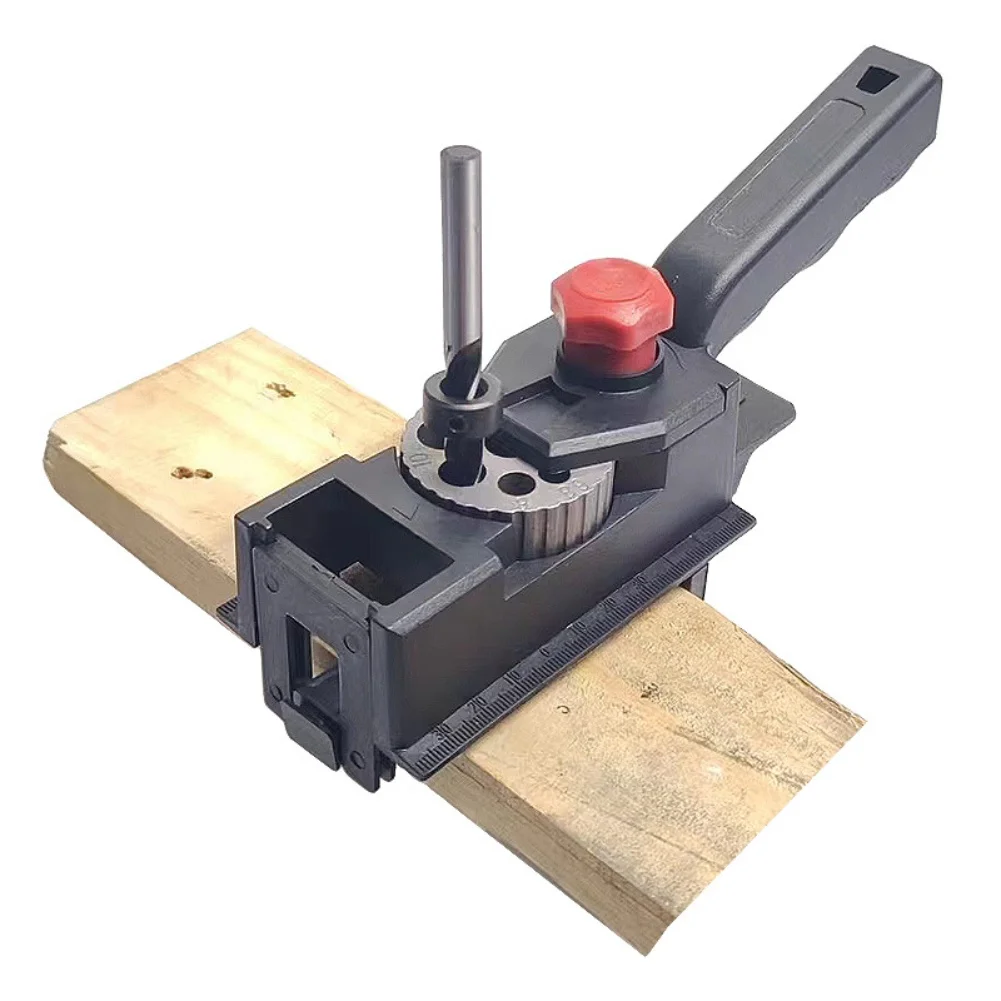 3-12mm Dowel Drill Guide,Adjustable Self Centering Dowel Jig Wood Straight Hole Positioner Guide Locator Dowel Vertical Punching