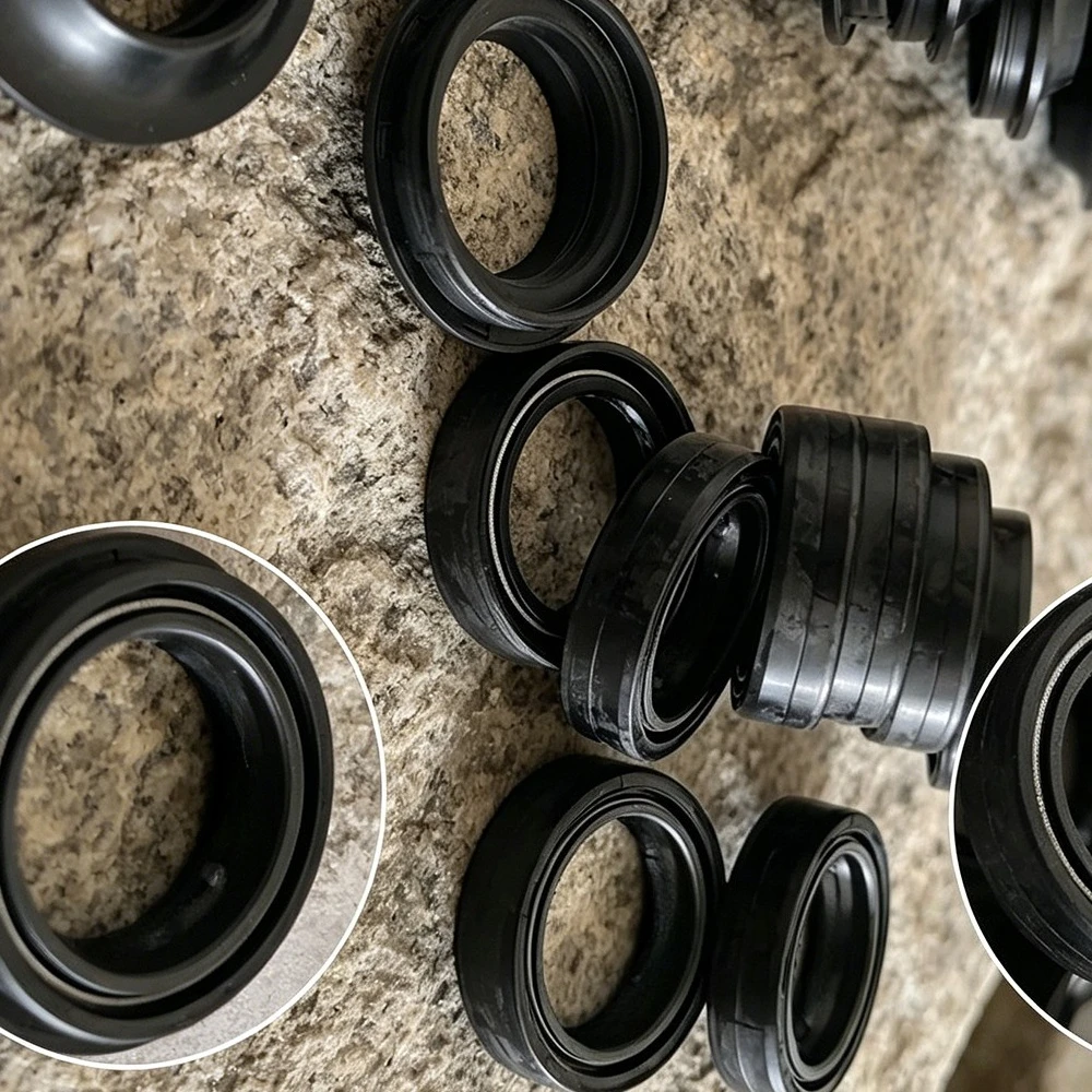 

43x55x9.5/10.5 43*55 Front Fork Oil Seal & 43 55 Dust Cover For Suzuki V-STROM 1000 XT GS1100 XR BANDIT 1200 GS 1200 F 1989-2017