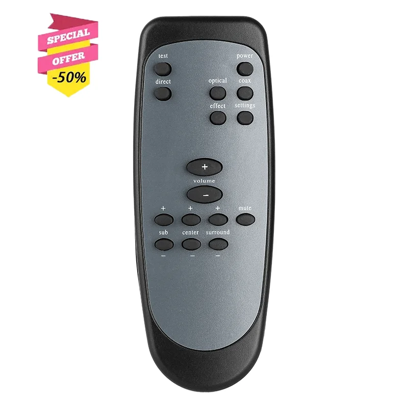 

Remote Control For Logitech Surround Sound Digital Speaker System Computer Speaker Z-5500 Z-680 Z-5400 Z-5450 Replacement