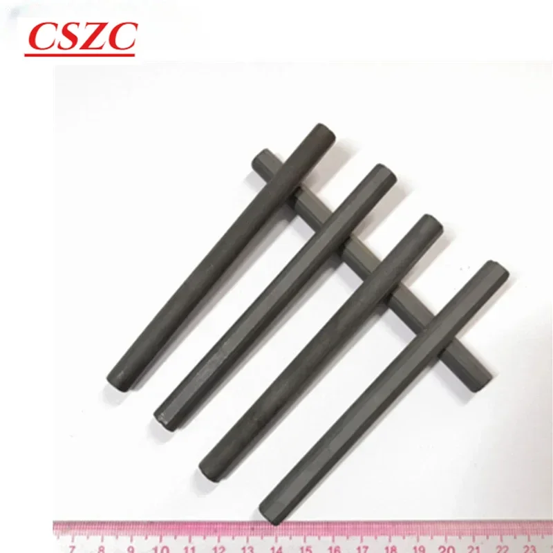 

High quality soft ferrite manganese zinc ferrite magnetic rod magnetic bar diameter 12mm length 200mm inductance magnetic bar