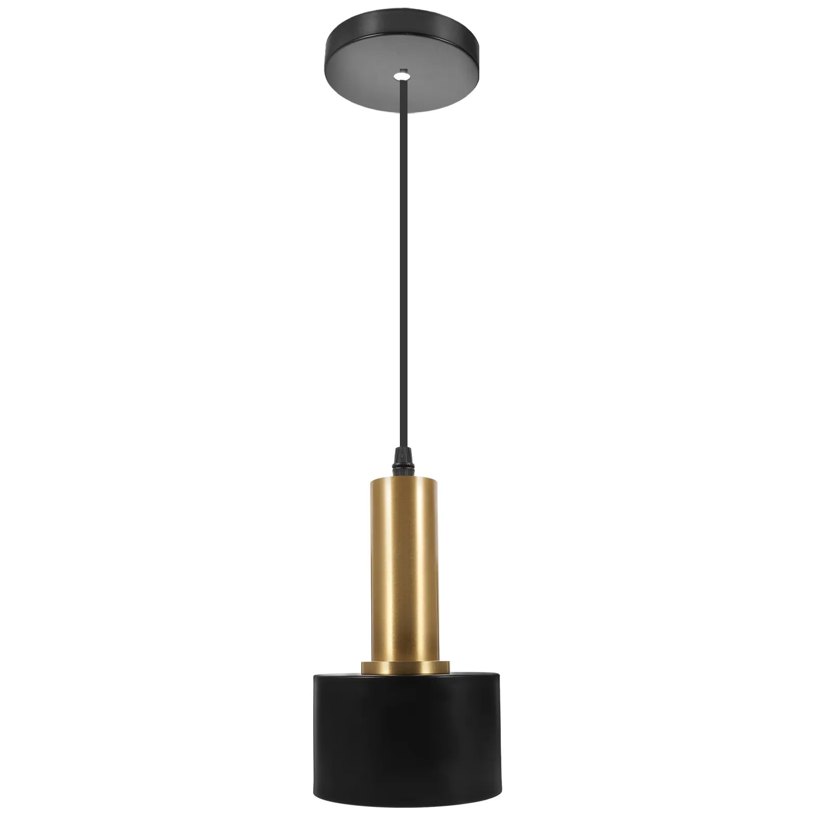 1Pcs Nordic Ceiling Lamp Iron Texture Simple Design Modern Pendant Light for Kitchen Dining Room Hotel Office Indoor Hanging
