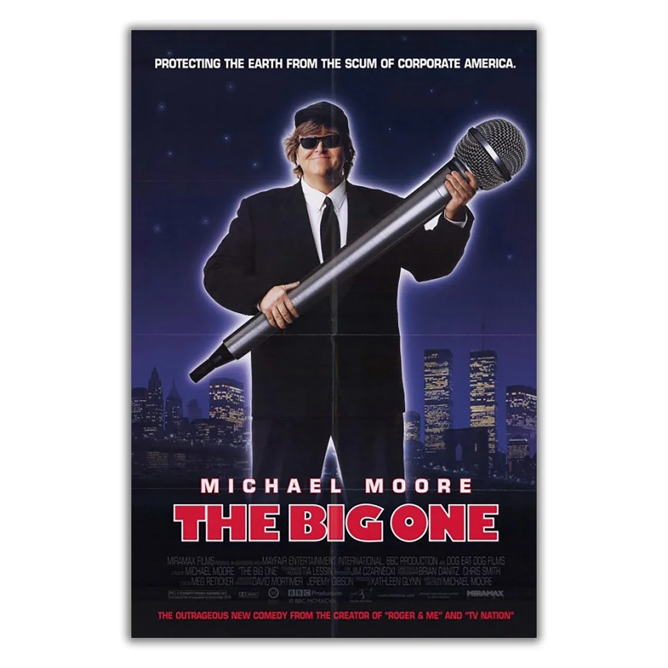 WM3171 The Big One Wonderful Classic Movie HD Silk Fabric Poster Art Decor Indoor Painting Gift