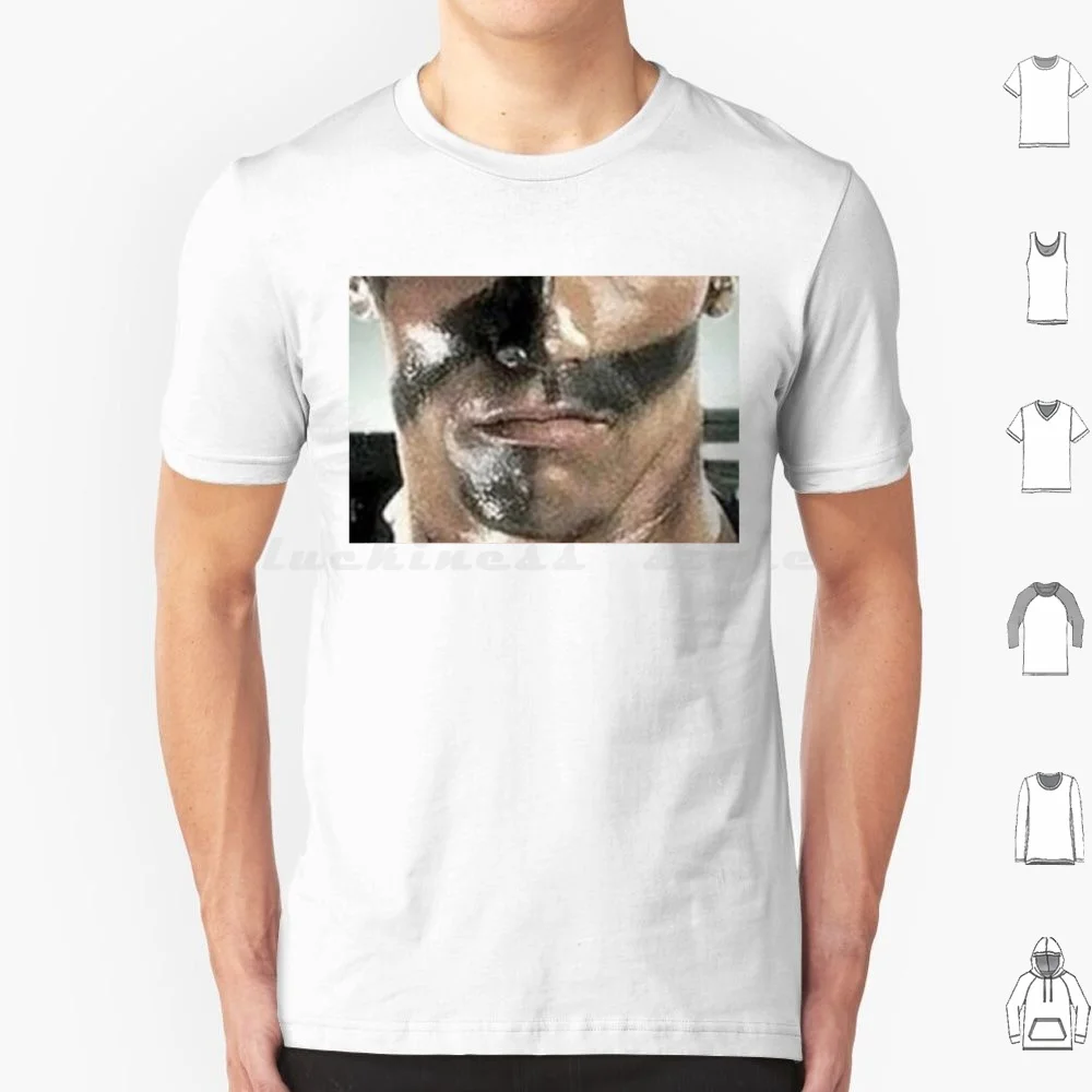 

Arnie Commando Mask T Shirt Men Women Kids 6xl Arnie Arnold Schwarzenegger Commando John Matrix Let Off Some Steam Bennet
