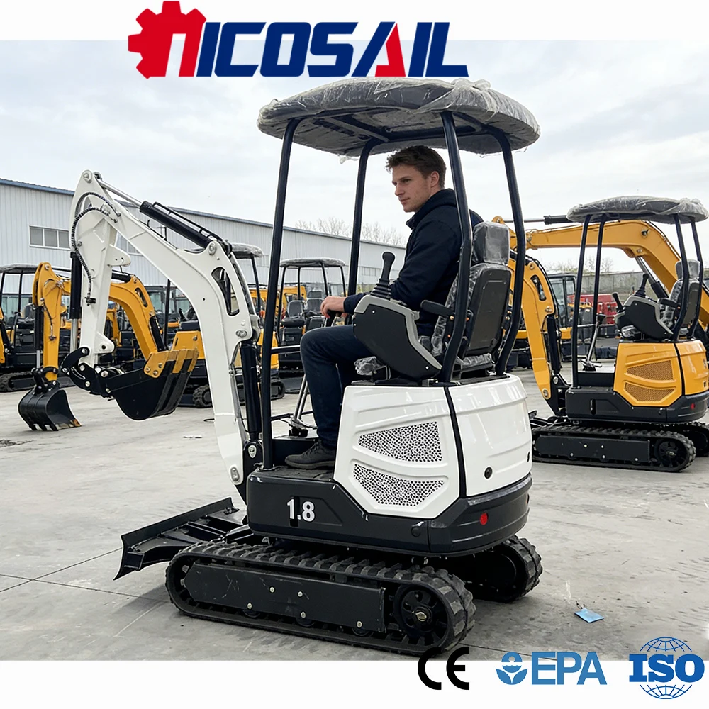 1.8 Ton Mini Digger…