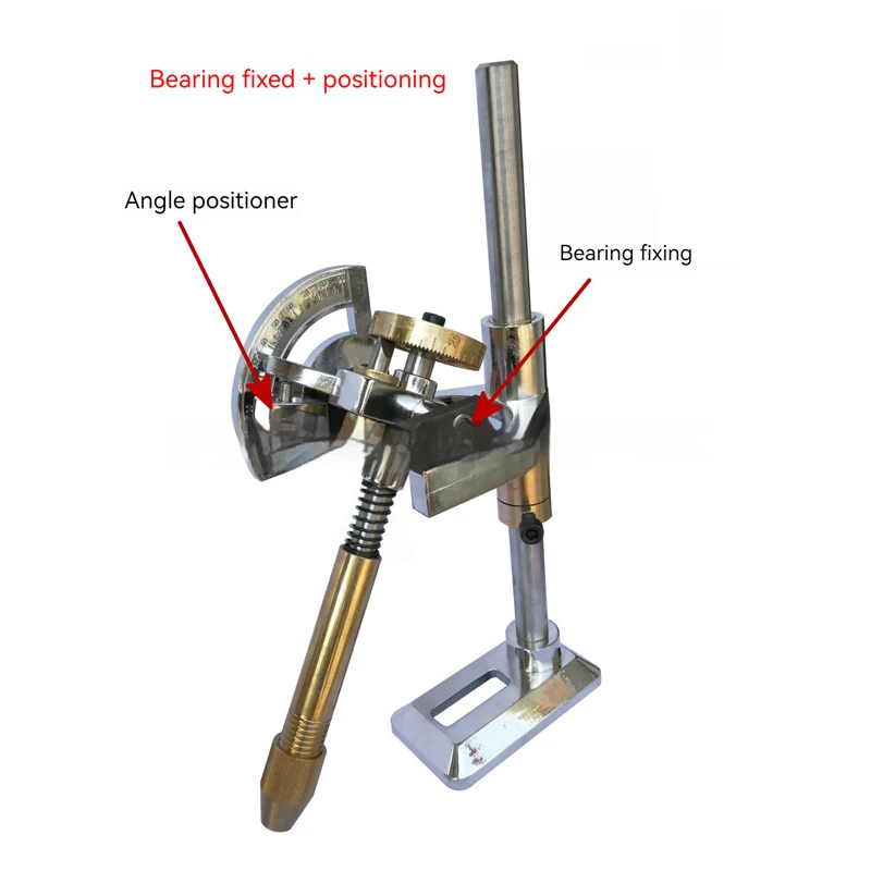 Lapidary Machine Gem Faceting Machine Gemstone Jade Angle Flat Milling Polishing Machine Adjustable with Dops 32 64 72 96 Scale