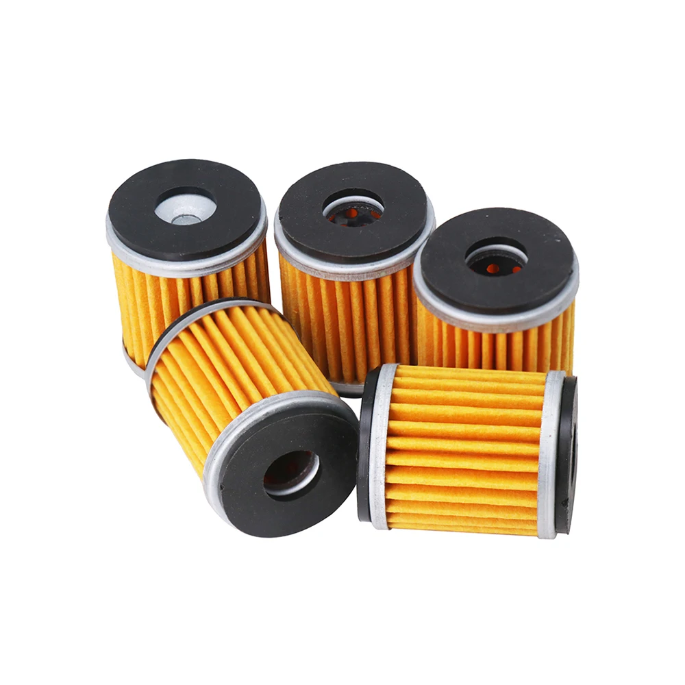 Alconstar Motorcycle Air Filter Oil Filter Kit HF141 Φ38mm-H46mm for YAMAHA MBK for HIFLO HF141 HM MOTO 5D3-13440-00