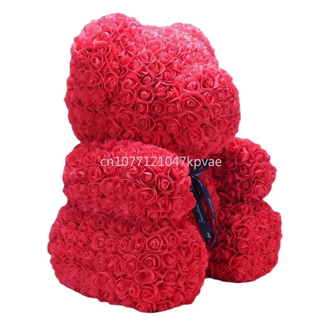 

Yong sheng Hua 70CM creative Rose Bear Valentine's Day Christmas presents for girlfriends, girlfriends and elders.