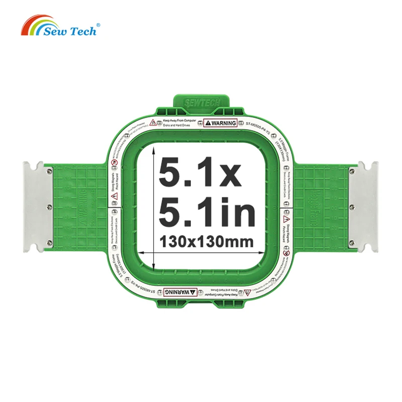 Sew Tech Magnetic Hoops for Embroidery Machine with HO-Style Brackets, Maggie Frame Mighty Hoops Embroidery Magnet Frames