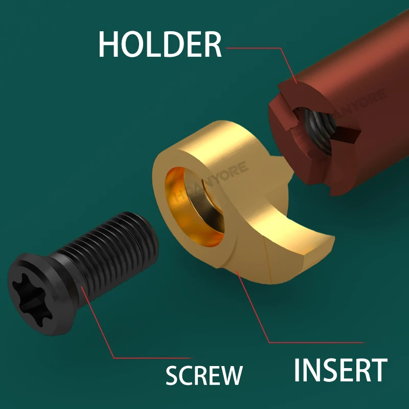 Imagem -06 - Torno Cnc Metal Inserções Grooving Thread Turning Grooving Tr30 Mb09g200-0014r Mb-09g200-00-14l