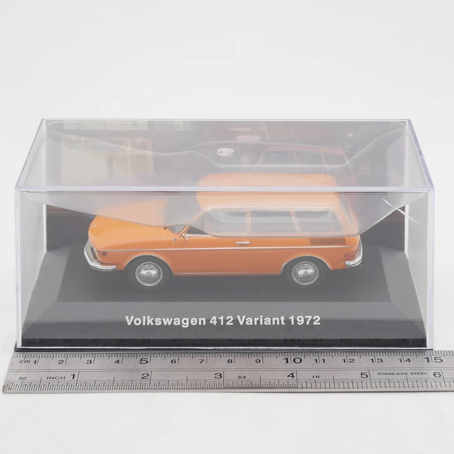 Toy Vehicle Collection Ixo 1:43 Volkswagen 412Variant 1972 Diecast Car Model