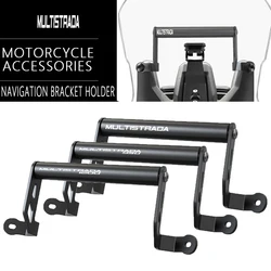 For Ducati MULTISTRADA V2S V 2 S Travel 1260 1200 2016 - 2022 2023 Motorcycle Navigation Bracket Holder GPS Phone Support Mount