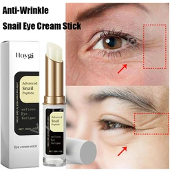 Snail Anti-Wrinkle Eye Cream Stick Dark Circles Eye Bags Reduce Fine Lines Moisturizer Firming Rejuvenating Eye Skin Care Korean