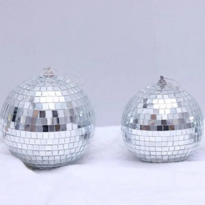 Disco Ball Reflector Reflector  Stage Light Bar Reflective Glass Reflection Rotating Balls Supplies for Bars Stage Performances