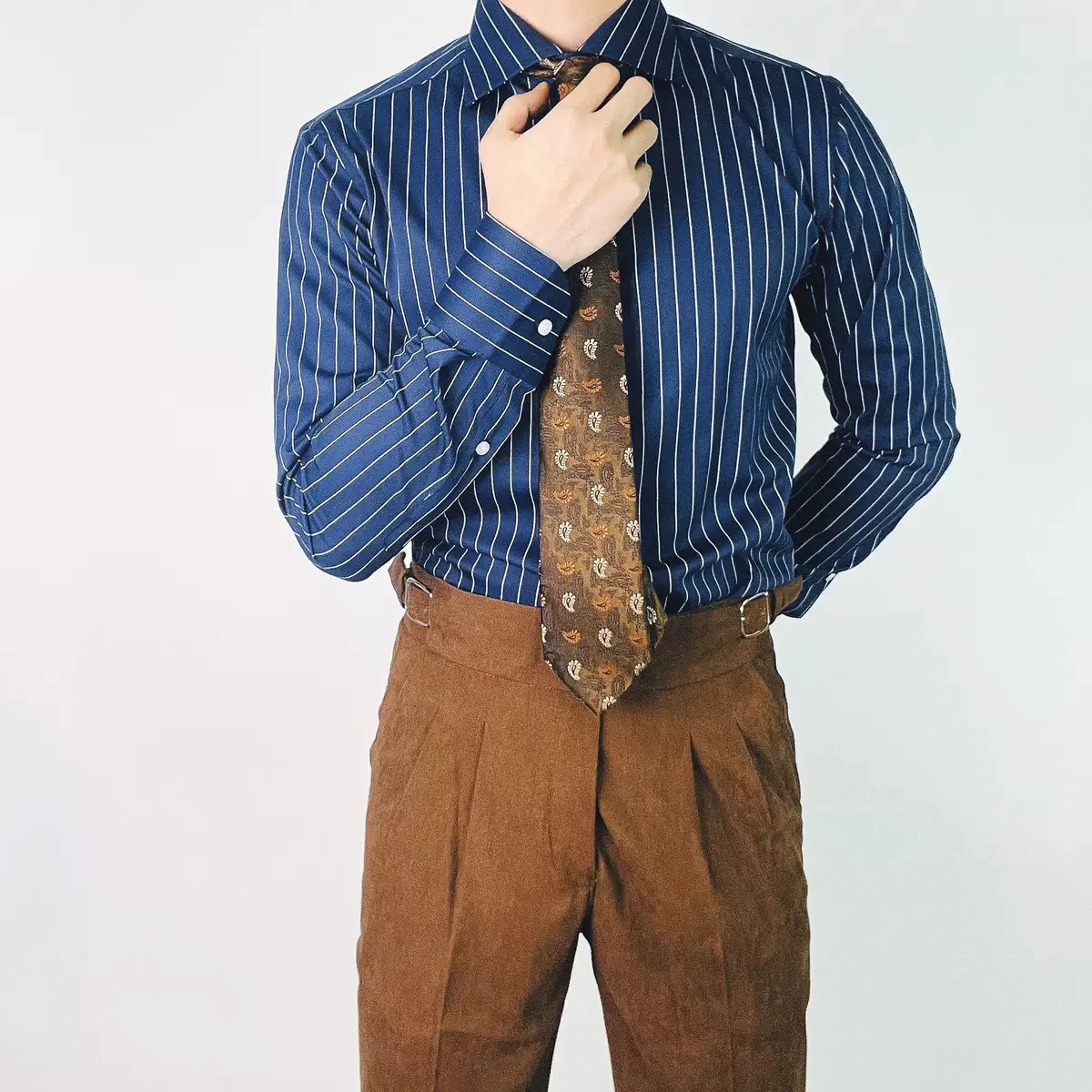 

Wior Collar Long Sve Men's irt k Button Pure Color Anti-Wrinkle Summer Faionable Versatile Inner Wear Cotton PU ...