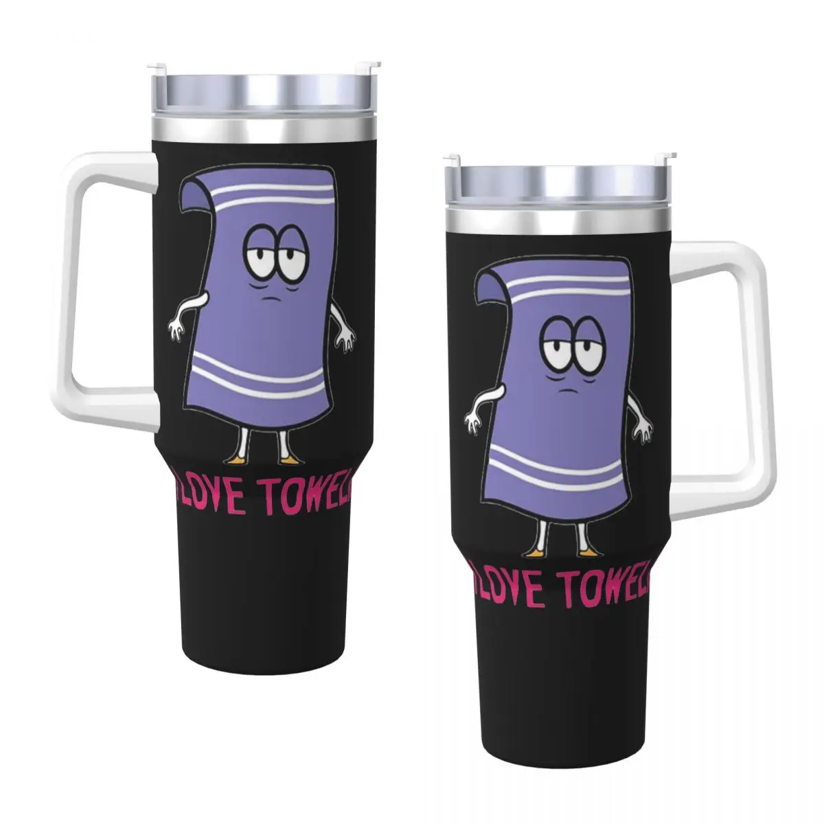 

SouthPark I Love Towelie Stainless Steel Tumbler Car Mugs Large Capacity Coffee Mug Insulated Hot Drinks Milk Tea Water Bottle