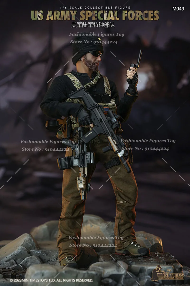 Mintimes اللعب M049 1/6 الرجال الجندي الجيش القوات الخاصة مجموعة كاملة العسكرية القتالية دمية 12 بوصة عمل الشكل الألعاب العسكرية #2
