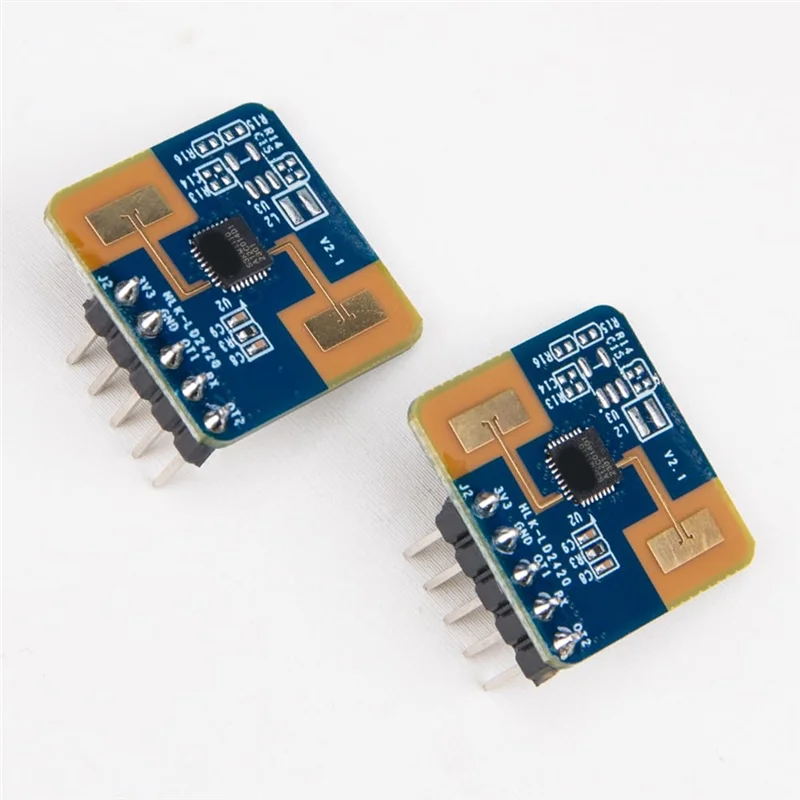ABRW-Human 2 uds inteligente LD2420 24Ghz Mmwave módulo Sensor de Radar presencia humana y funcionalidad de detección de movimiento