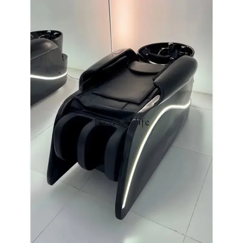 High-End Intelligent Electric Massage Shampoo Bed Multi-Function Automatic Flushing Bed Hair Salon Dedicated