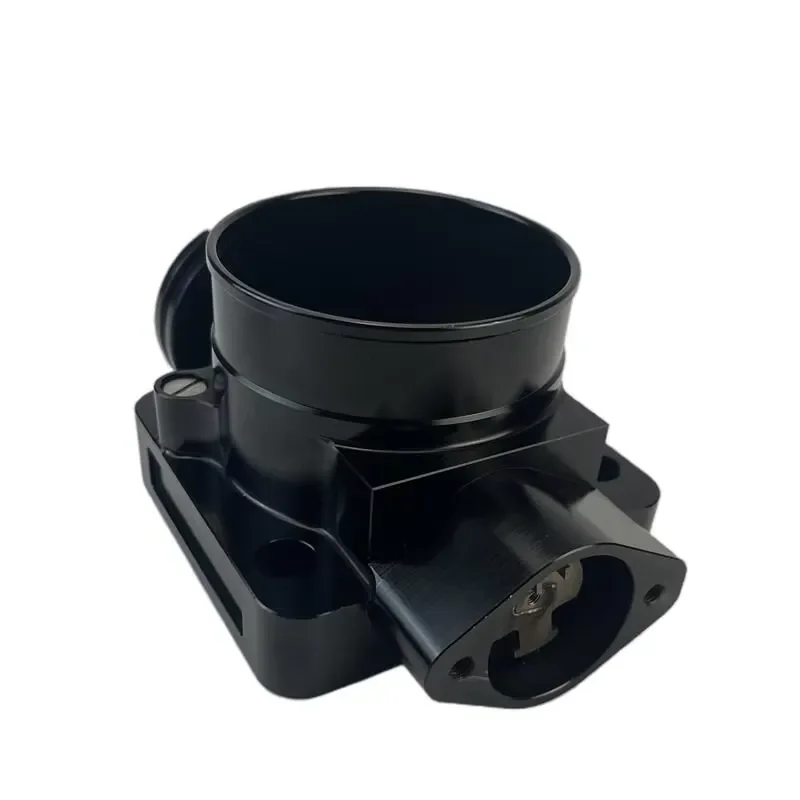 Custom for B16 Engine Throttle Body Large 5-Axis Billet Machining Services Performance Parts in Aluminum Alloy