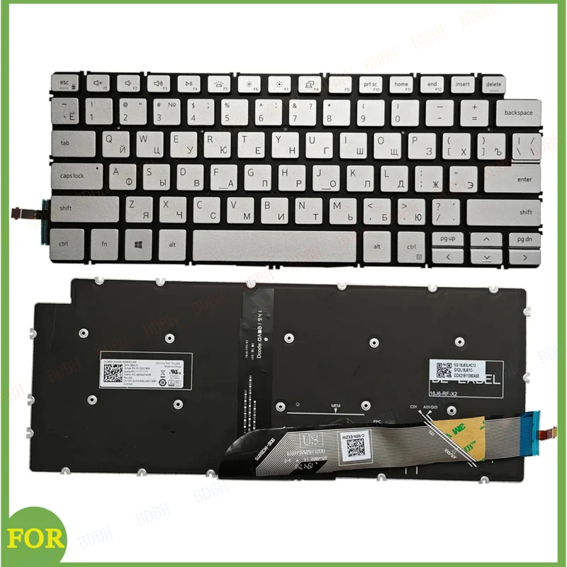 

НОВАЯ КЛАВИАТУРА ДЛЯ НОУТБУКОВ DELL Inspiron 14-3400 3401 3402 5401 5402 5408 5490 5493 5498 5494 P42E P83 7490 7491 (латинская/испанская раскладка)