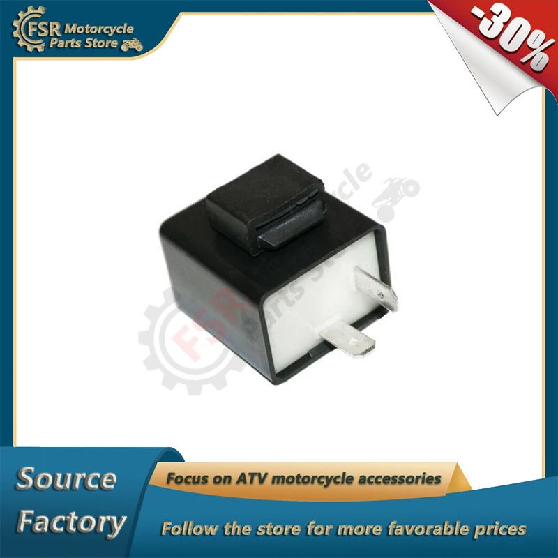 

Turn signal relay 12V,Fits Stels ATV 500 Kazuma\GT,P/N:C500-3726100 LU035632,Quad buggy parts