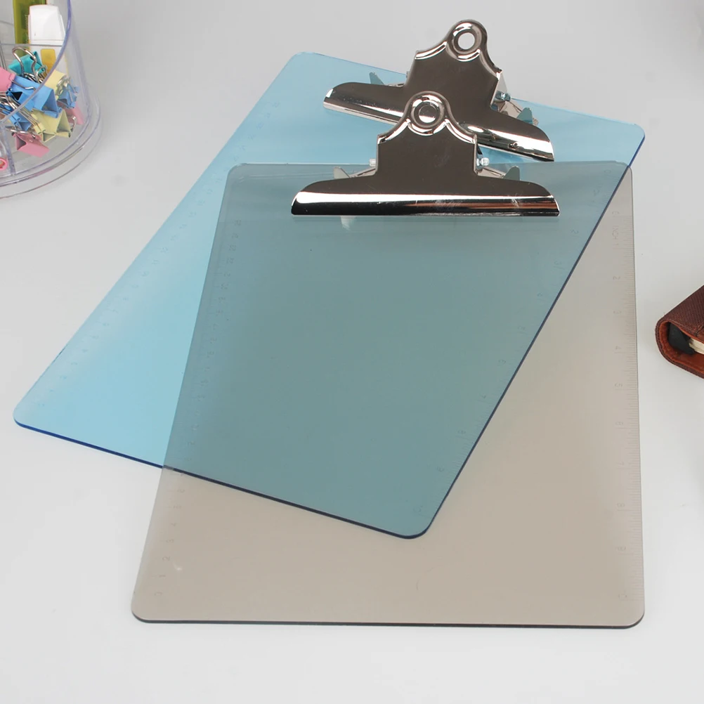 Пластиковая доска для письма, зажим для бумаги формата А4, водонепроницаемый жесткий буфер обмена, легкий портативный офисный школьный учитель, студенты