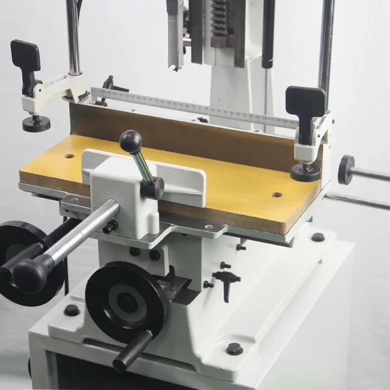 Woodworking Bench Mortiser Square Hole Wood Mortising Machine Drilling Hollow Chisel Mortiser