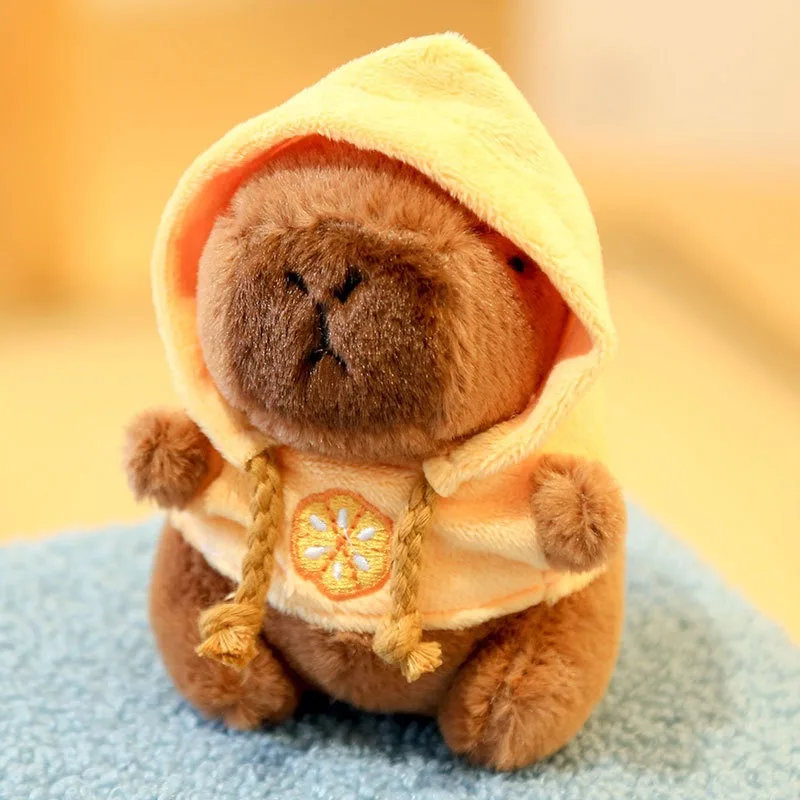 Cute Cartoon Capybara Pendant Keychain Bag Hanging image 3