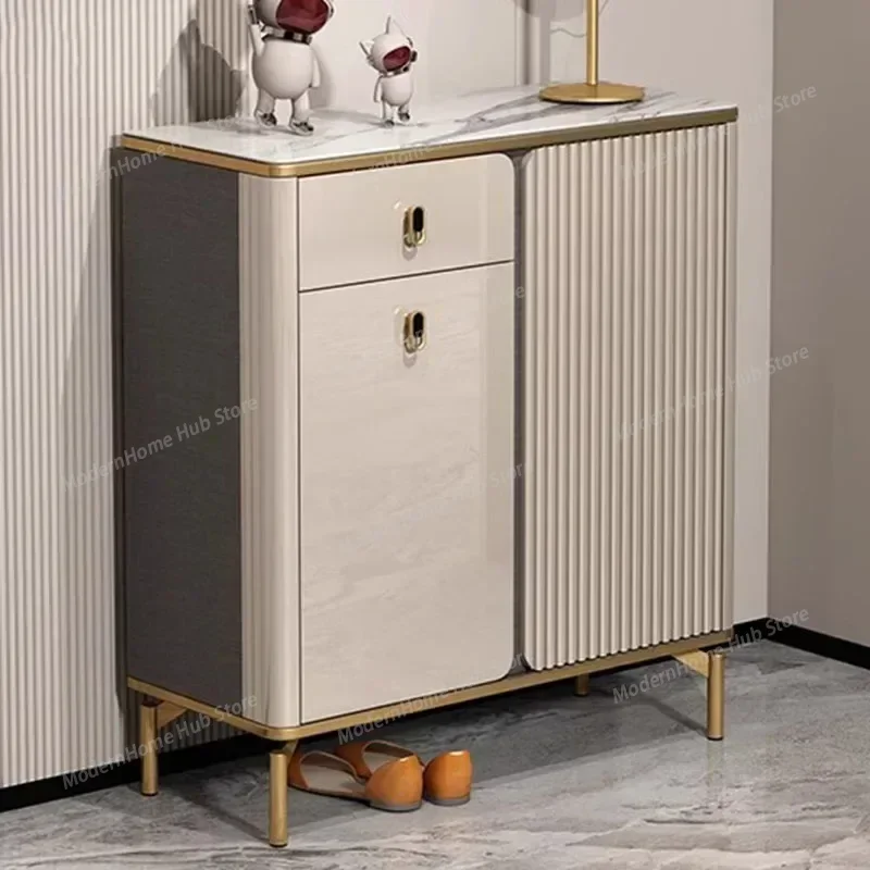Designs Space Saving Shoe Cabinets Boots Door Luxury Closed Shoe Cabinets Multi Layer Large Schonen Kast Entrance Hall Furniture