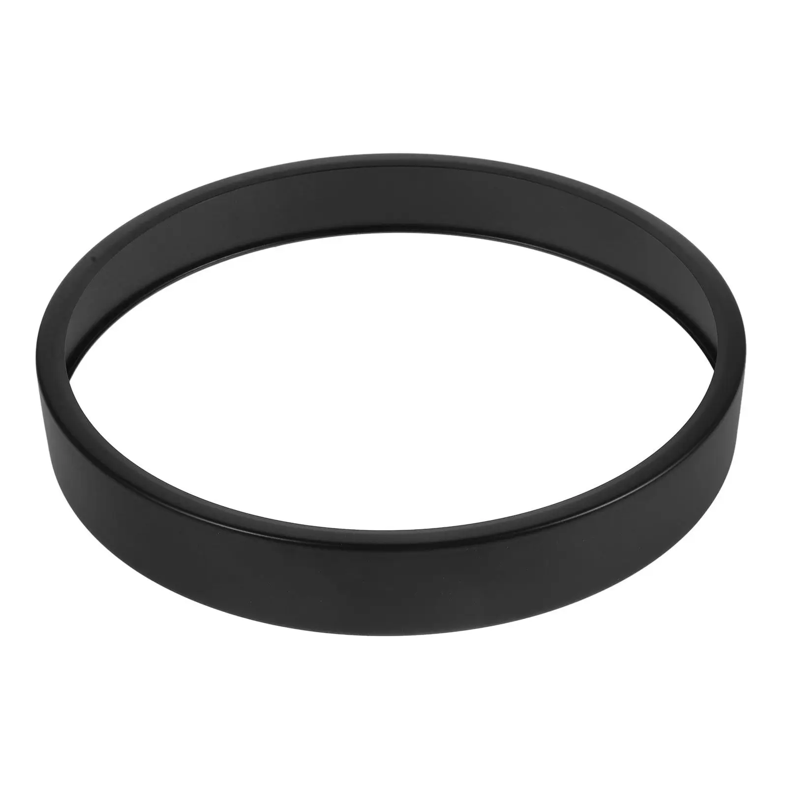 Metal Clock Bezel Ultra Narrow Round Frame Quartz Movement Wall Clock Replacement Housing Slim Metal Frame for DIY Repair