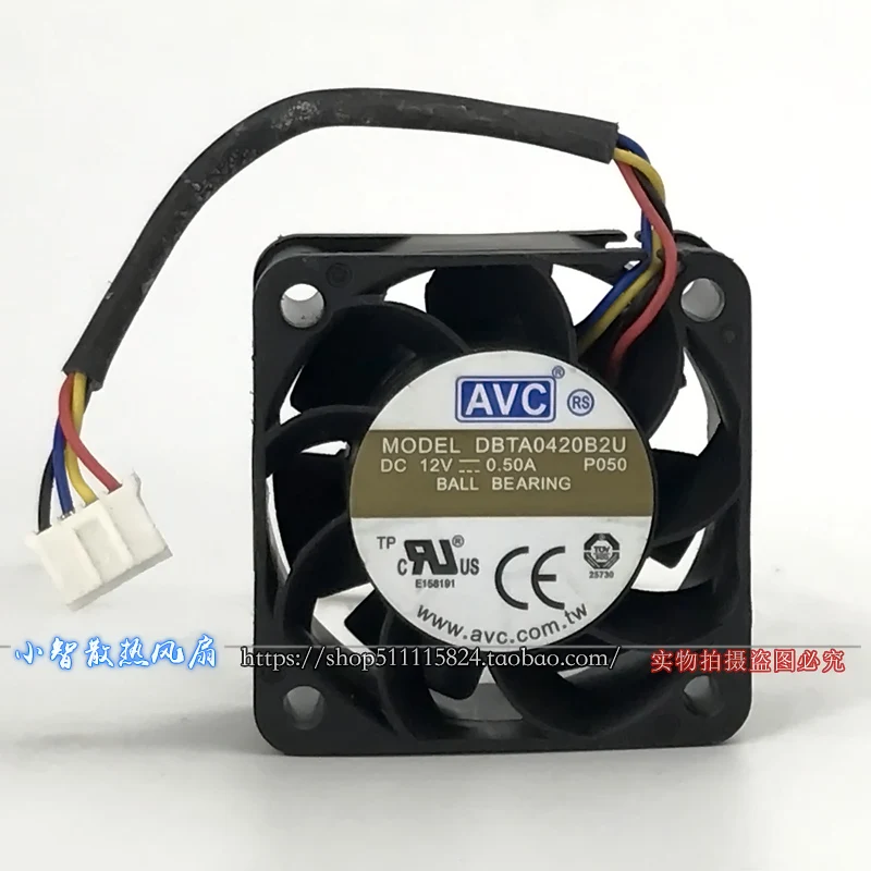 الأصلي DBTA0420B2U 12V 0.5A 4020 40*40*20 مللي متر جديد مروحة التبريد المبرد