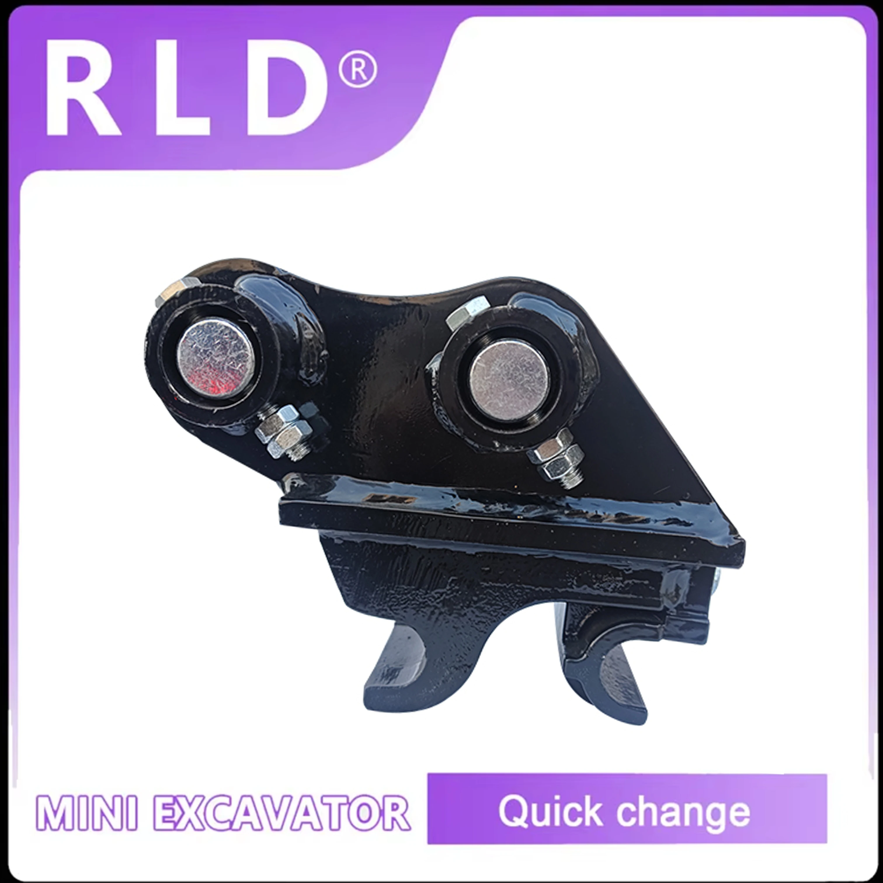 Mini Excavator Quick Coupler Quick Connect Quick Release Attachment For 1 Ton Digger Farm Equipment Excavator Accessories