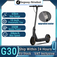 EU Stock Ninebot by Segway MAX G30 G30P Smart Electric Scooter 30km/h Speed Ninebot APP Control Long Range 65km Kickscooter