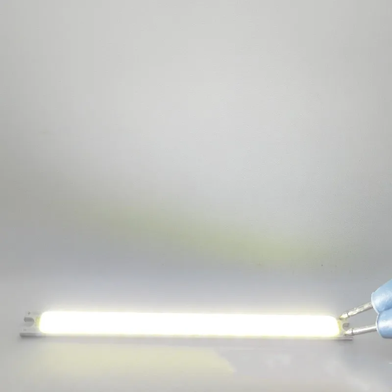 2-10PCS 100x8MM LED COB Bulb DC12V LED Panel Light LED Chips Bar Source Red Green Blue Warm White LED Lamp Lighting For DIY