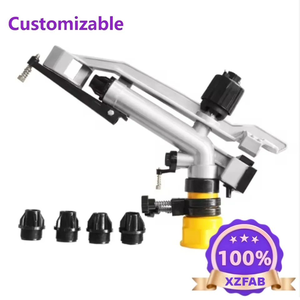 Factory Direct 2026 G1 Female Thread Rain Gun Sprinkler Big Covering Range For Agriculture Farm Garden Lawn Irrigation Water Sav