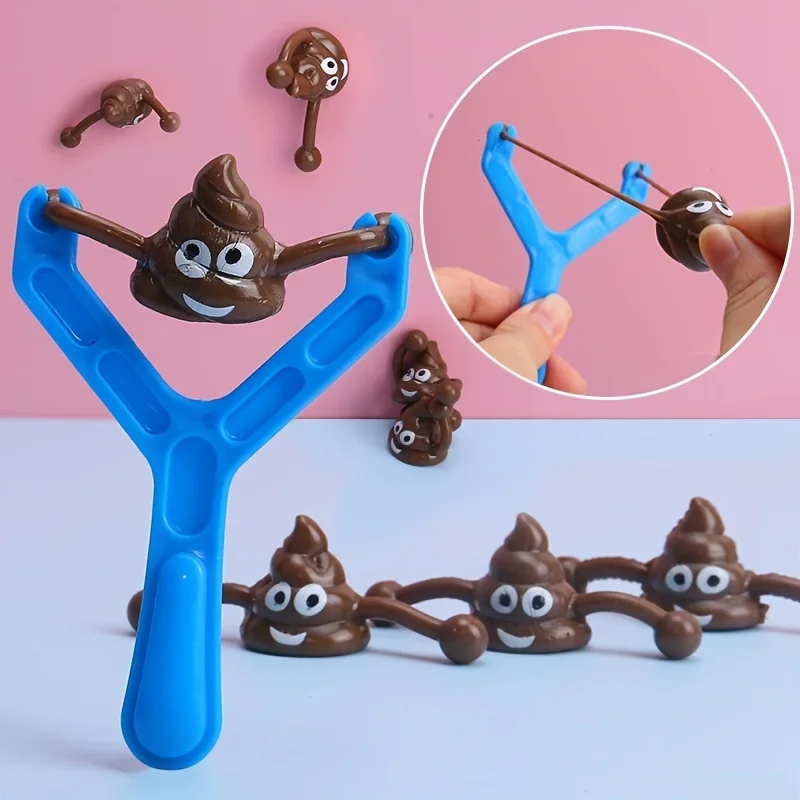 Creativity Big Poop Excretion Makeup Funny Novelty Kids Adult Toy, Embossed Gift, Children Trick Toy (1pc Poop کے ساتھ)