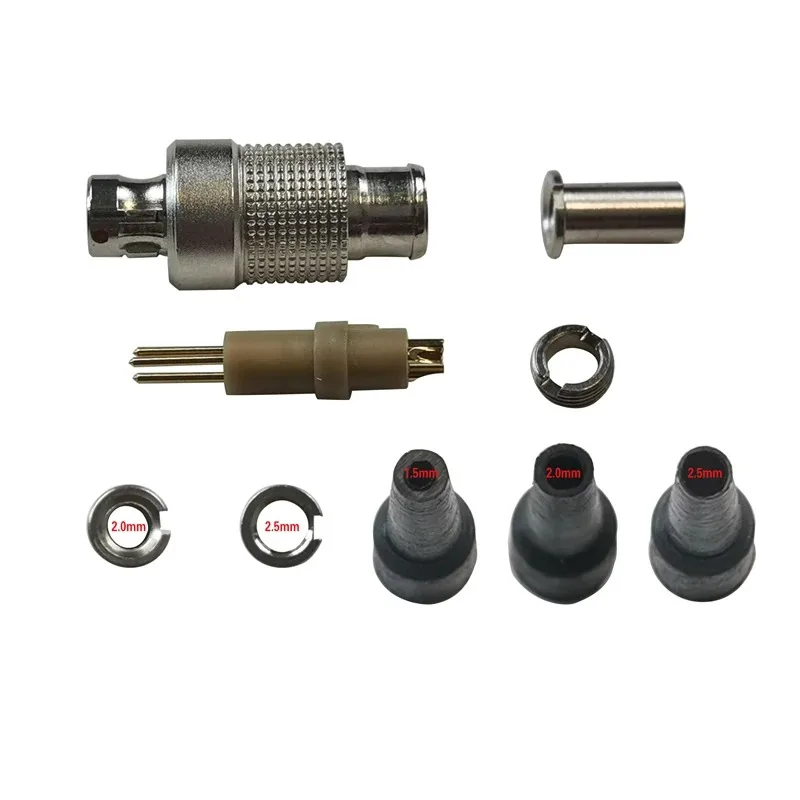 Canfon FVB Conector macho de 3 pines para Lectrosonics Wisycom MTP40, Sennheiser SK2000 SK3063 SK5212 Micrófono, Shure UR1M,Zaxcom