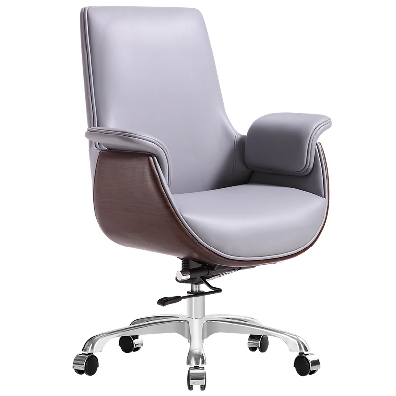 Cheap price Guangdong factory middle back rocking ergonomic swivel office chairs