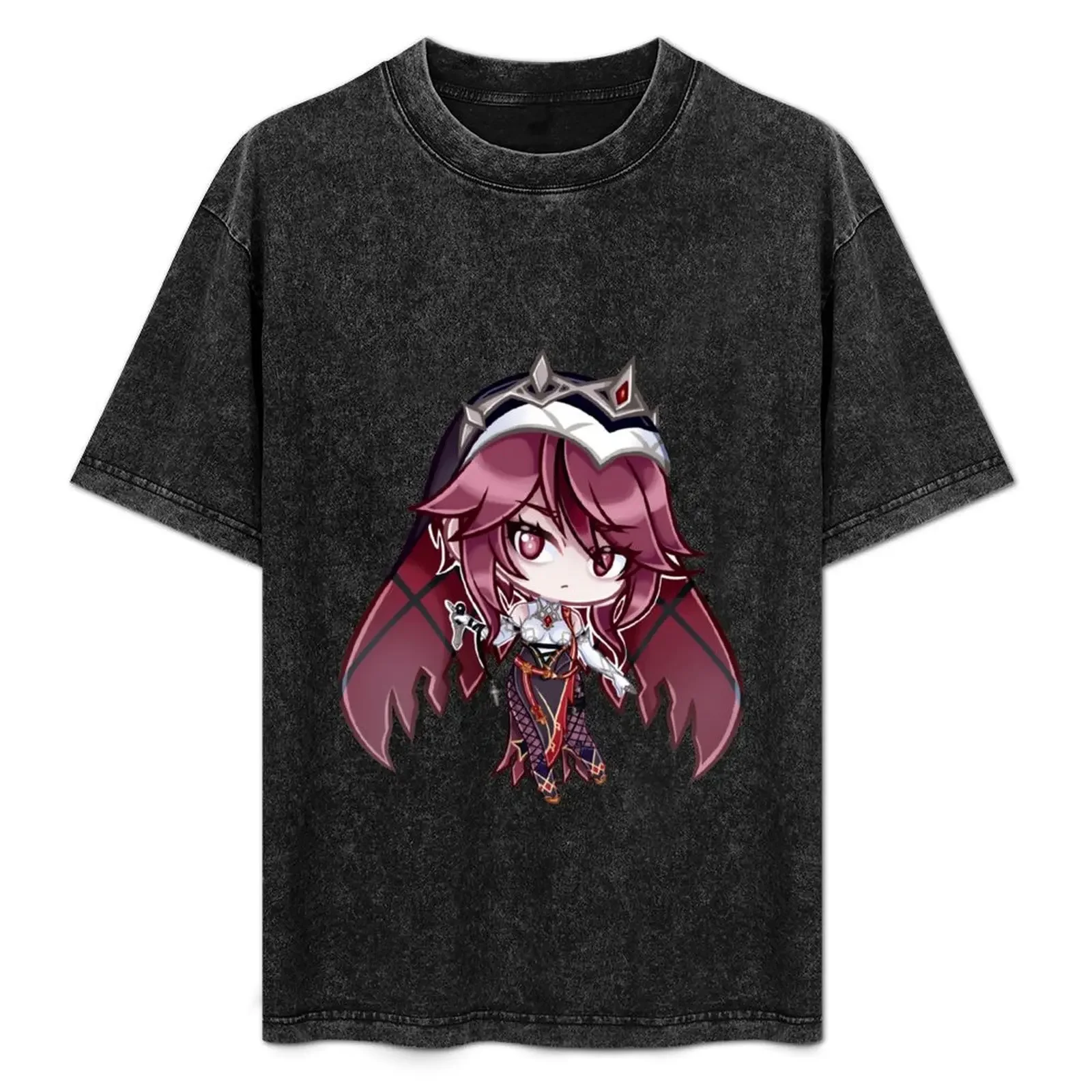 

Rosaria chibi T-Shirt aesthetic clothes plus sizes valentines clothes for a boy Men's t-shirt