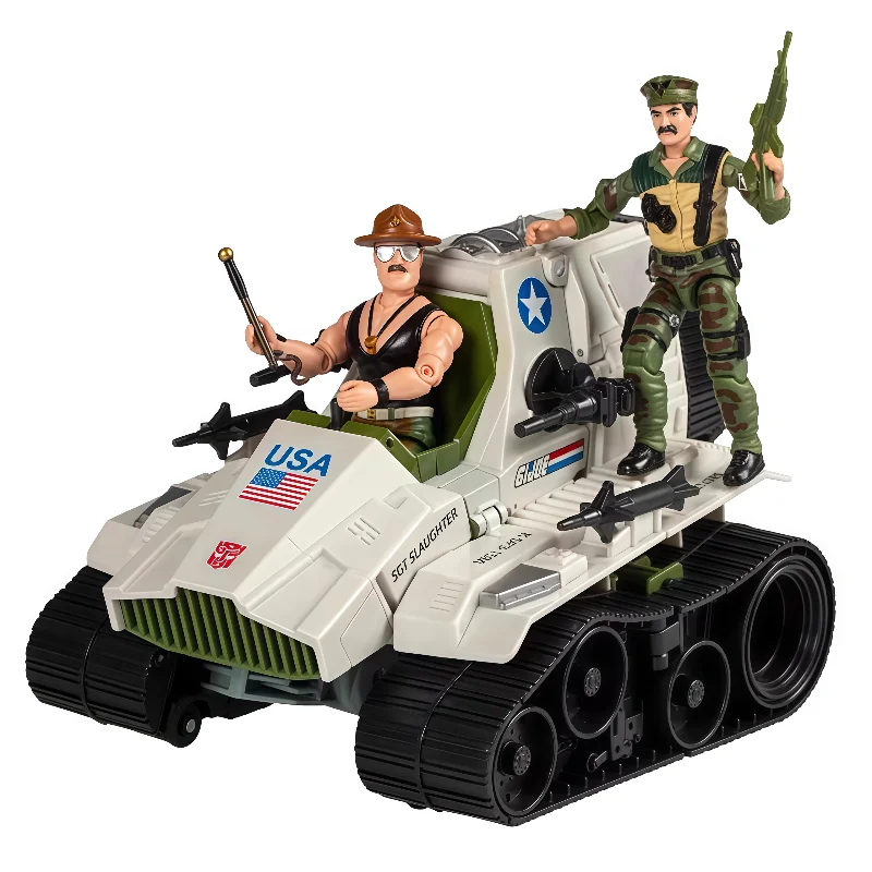 Em estoque hasbro transformadores brinquedos clássicos g1 kup usmc transformador robô figura de ação modelo coletar hobbies brinquedos presente do feriado