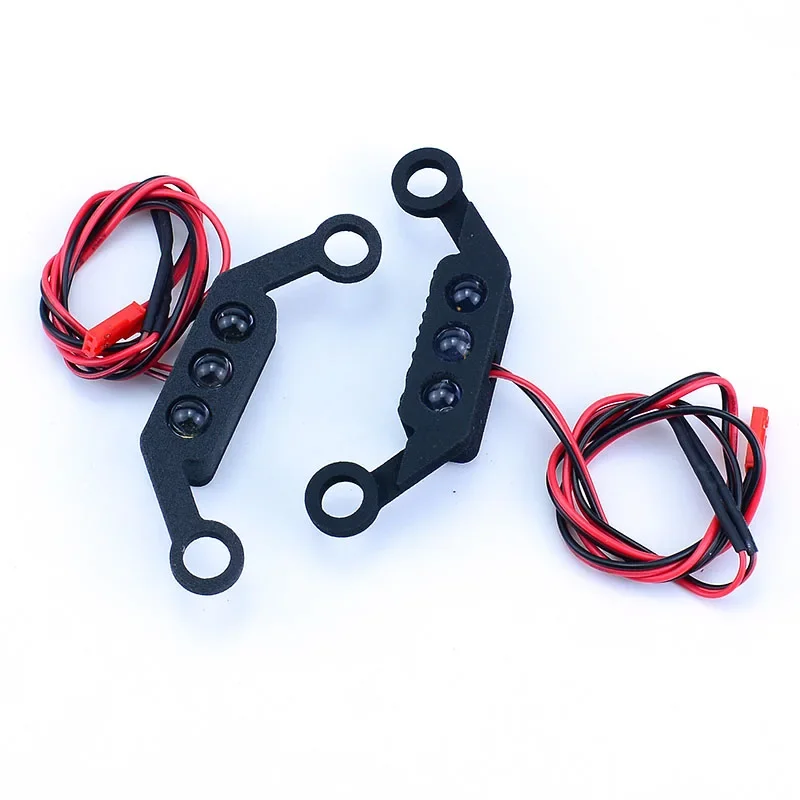 LED Simulation Front/Rear Lighting System Bright Lamp Headlight for 1/10 TRAXXAS RC MAXX WideMAXX Upgrade Parts